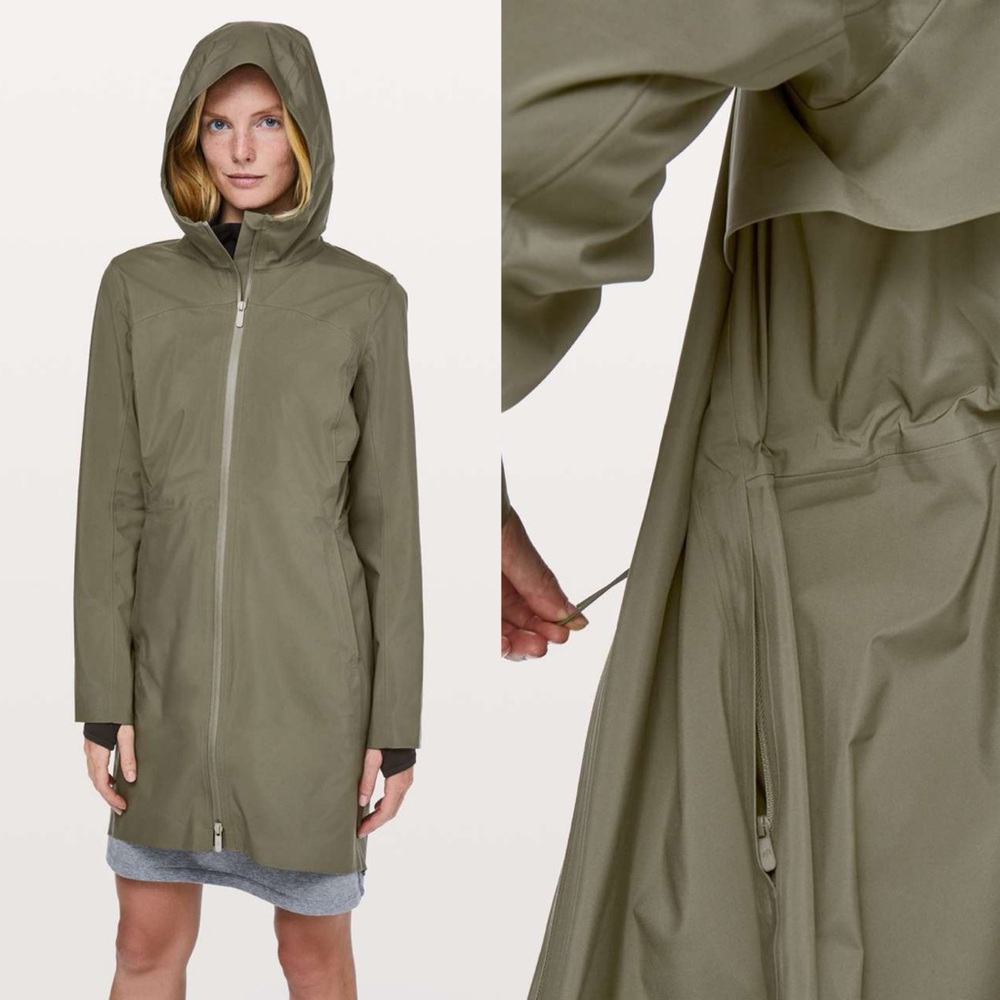 Lululemon Rain Rules Full Length Women’s Rain Jacket